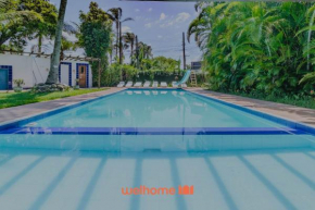 Linda casa de campo com piscina